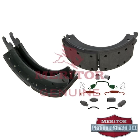Meritor Brake Shoe - Service Brake Shoe And Lining Kit KSMA3124720QP